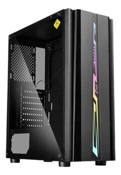 Combo De Chasis Gamer De 1 Cooler+ Fuente De 780wde Blanco