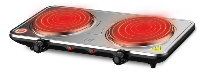 Estufa Electrica Portatil Hogar Cocina 2 Puestos 200w Según Disponibilidad