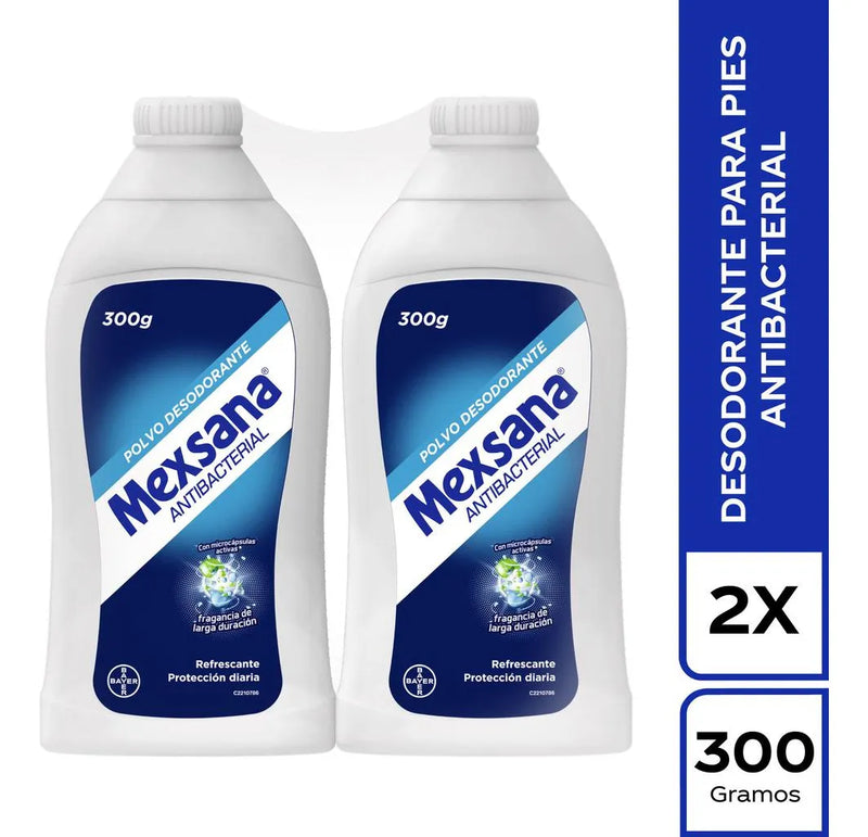 Talco Antibacterial Mexsana 300