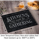 Chalk It Up Kitchens Están Hechas Para Recolectar Tablas D. Color Negro/Blanco