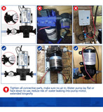 Bomba De Diafragma De Presion De Agua Industrial De 115 V, A