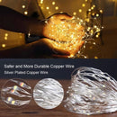 Alambre De Luz Led Navideño 20m Blanco