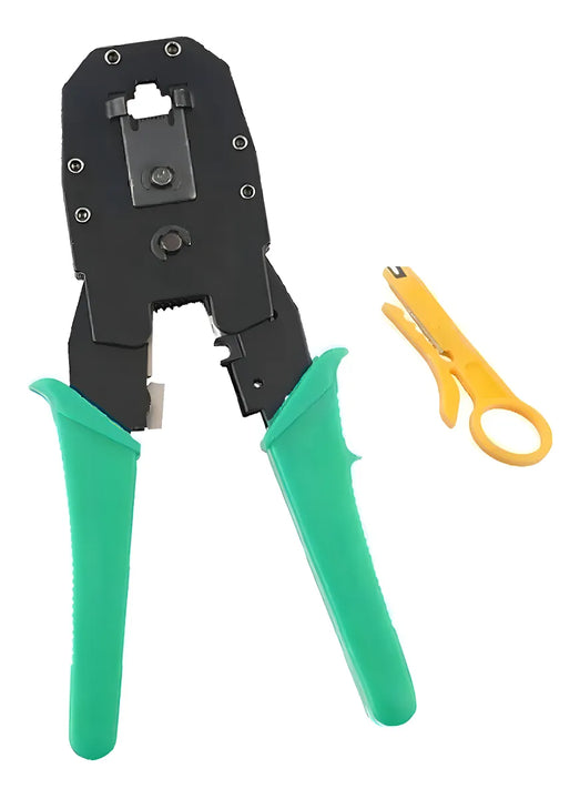 Pinza Profesional Crimpeadora Cable Red Rj45 Rj11rj9 Pelador
