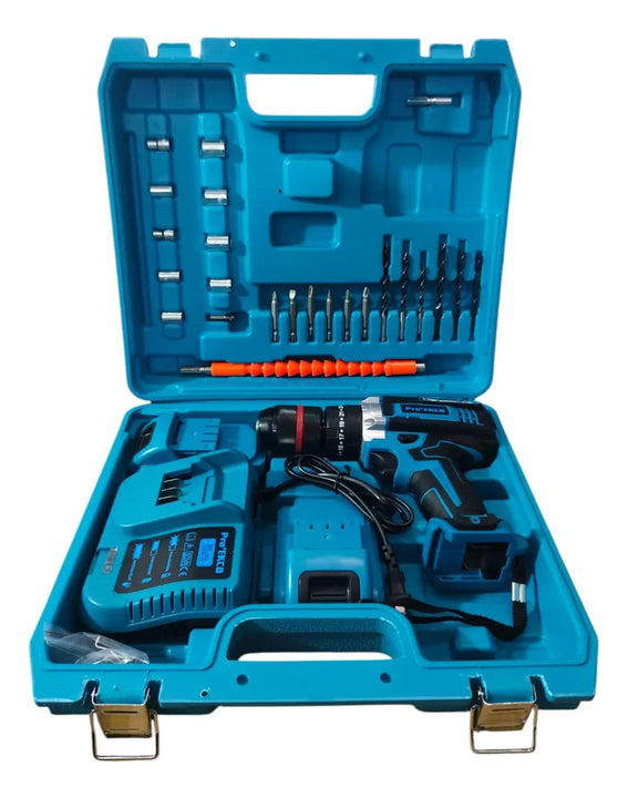 Combo Inalambrico Taladro 36v 1/2 + Minipulidora + Accesorio - Amarillo - 50-60 Hz