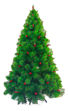 Árbol De Navidad Pino Tibet Con Cherry De 180cm Verde