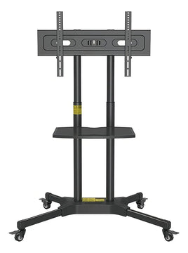 Soporte Tv Pedestal Ruedas Televisor 32 A 65 PuLG 50kg Max Color Negro