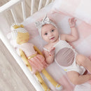 Bebé Juegos De Cama Cuna Para Niñas De 4 Piezas Inclu...