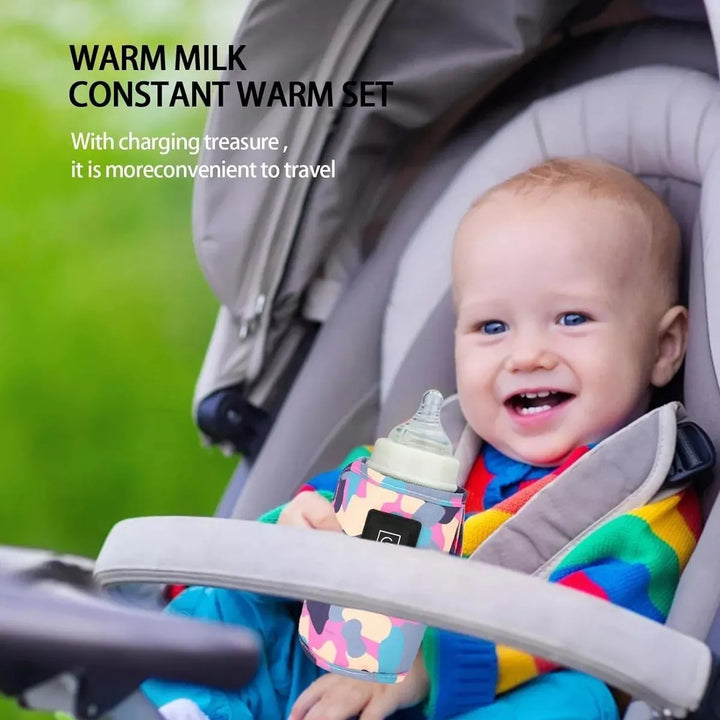 Calentador Bolsa Biberón Eléctrico Tetero Bebe Usb Portátil