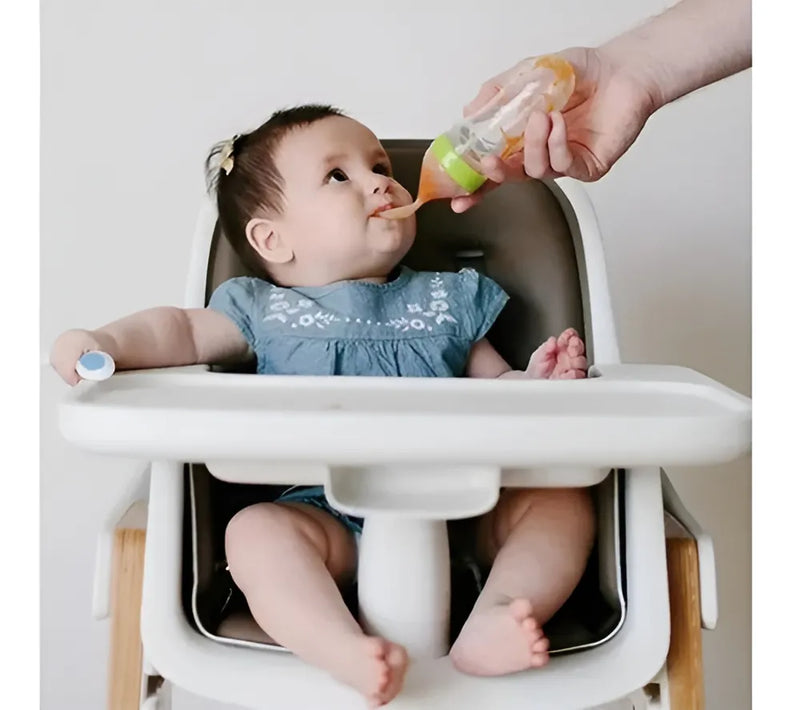 Biberon Con Cuchara Alimentador Papilla Pra Bebe Dosificador