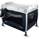 Cuna Corral Bebé Gris Oscuro Bebesit Premium