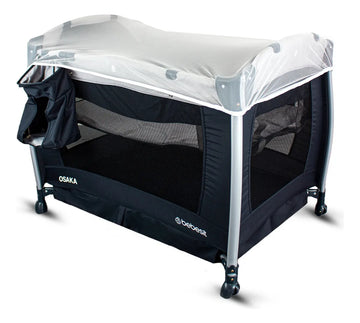 Cuna Corral Bebé Gris Oscuro Bebesit Premium