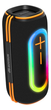Parlante Inalámbrico Movisun Zamba 10w + 10w Color Negro