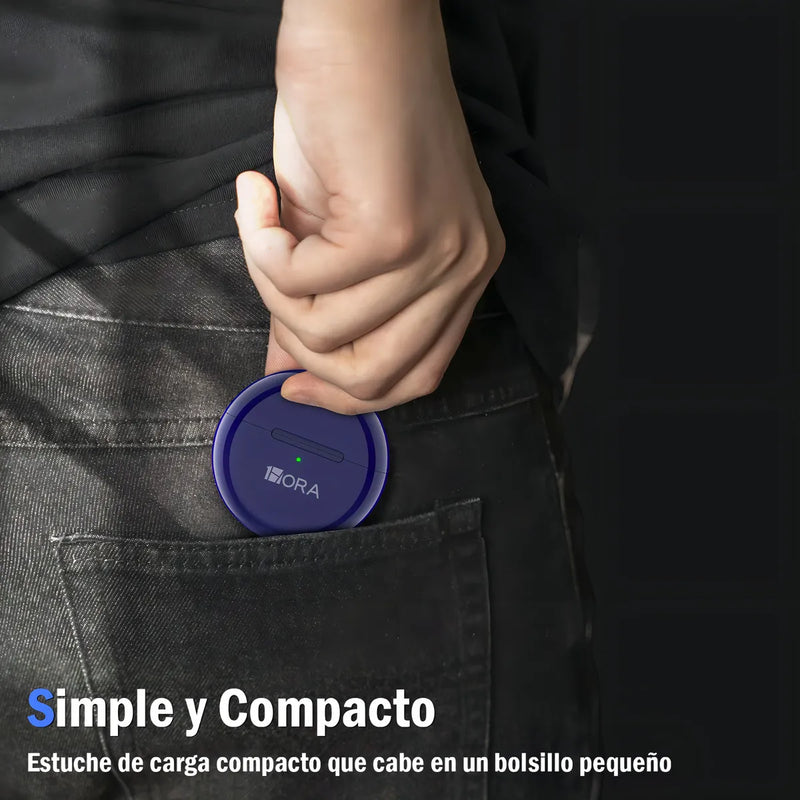 Audífonos In-ear Inalámbricos 1hora Aut119 Azul