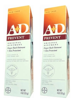 Crema Antipañalitis A+d 4 Oz 113grs Pañalitis X2 Tubos