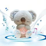 Koala De Juguete Que Respira,alivia La Ansiedad Consonido Color Gris