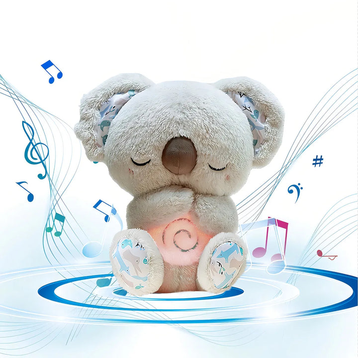Koala De Juguete Que Respira,alivia La Ansiedad Consonido Color Gris