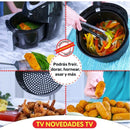 Freidora De Aire Digital 3.2 L 7 Programas Breivon Air Fryer Negro