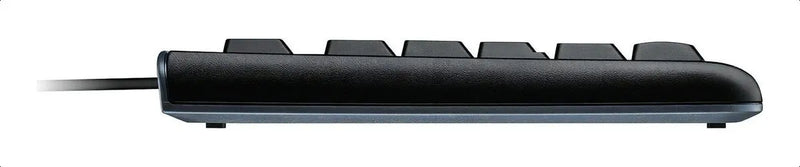 Combo de teclado y mouse Logitech MK120 color negro