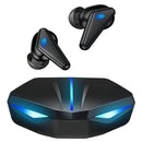 Auriculares Bluetooth 5.0 Inalámbricos K55 Tws Game Sports Color Negro