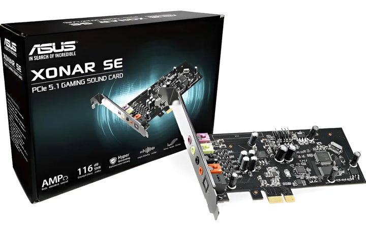 Tarjeta Sonido Asus Xonar Se Pci Expres 5.1 Gaming