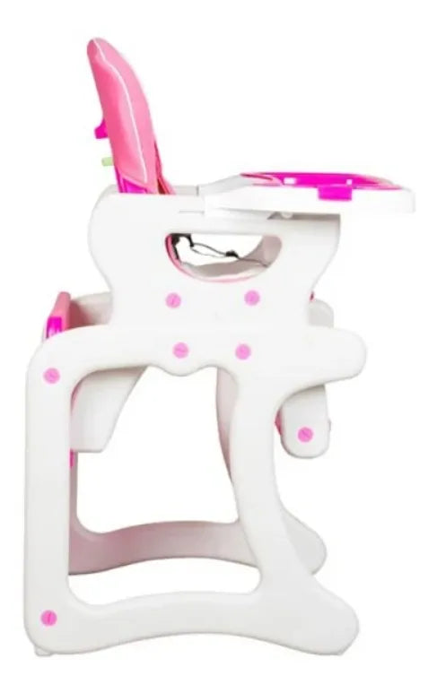 Silla De Comer Sit-up Rosado Infanti Color Rosa