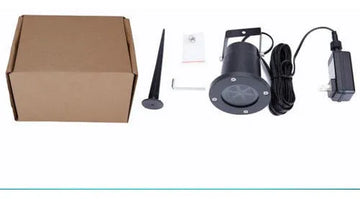 Proyector Luces Navideñas Led Unbrand Copos De