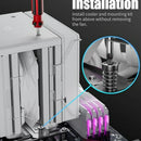 Refrigerador De Cpu De Torre Dual Uphere Con Ventilador Pwm