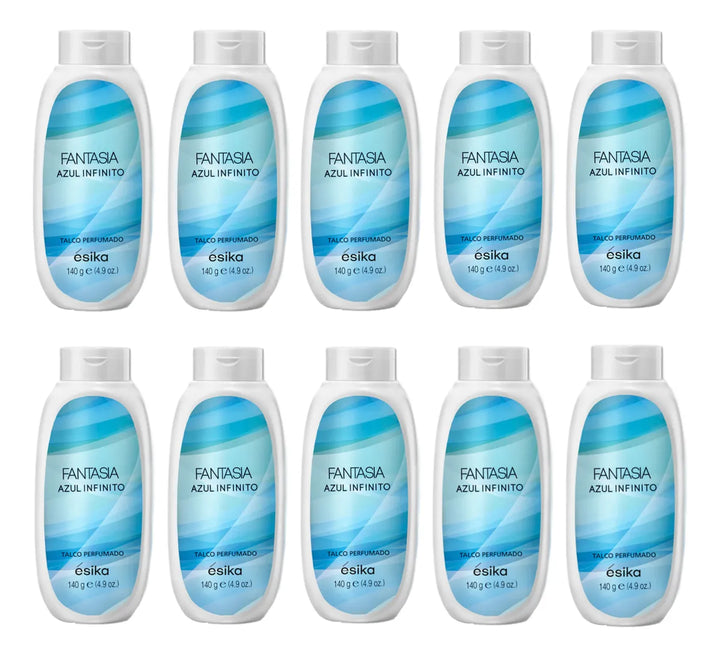 10 Talco Perfumado Fantasía