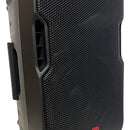 Parlante Activo Directo American Sound 8 Pul + Mic Aspa082 Negro