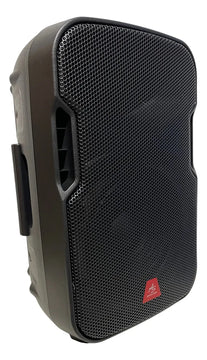 Parlante Activo Directo American Sound 8 Pul + Mic Aspa082 Negro