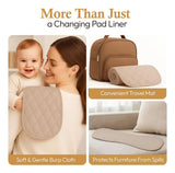 Forro De Cambiador Impermeable Y Fácil De Limpiar