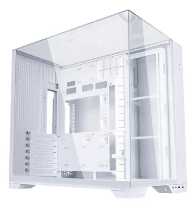 Chasis Lian Li O11 Vision Compact White + 3 Fan Tl 120mm Blanco