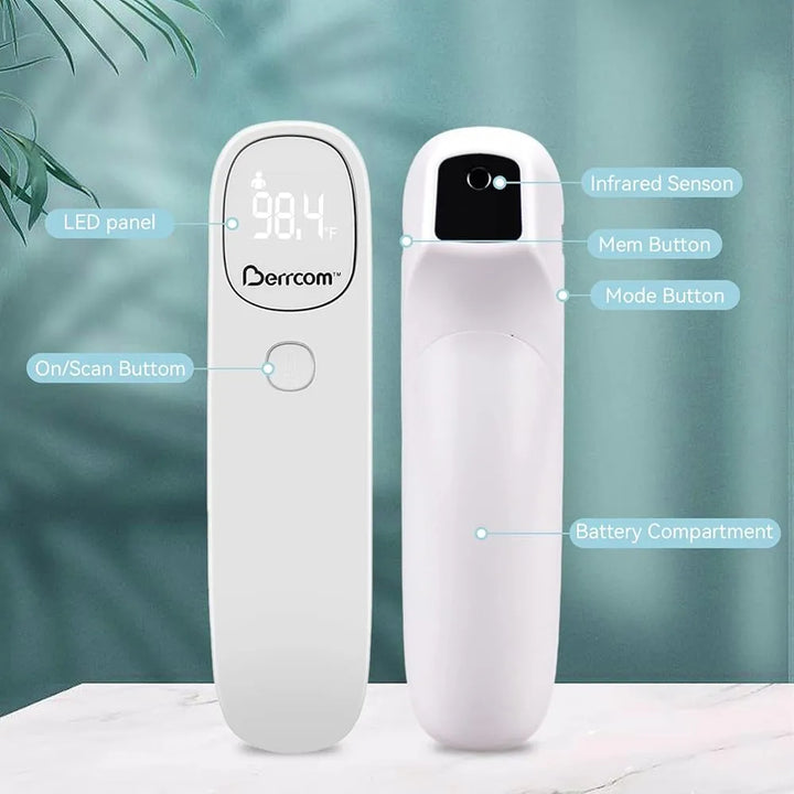 Berr Termómetro Infrarrojo Sin Contacto Termómetro Digita