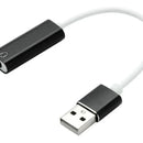 Tarjeta De Sonido De Usb Externa Audio Mic 2 En 1