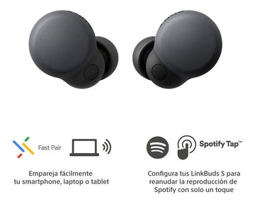 Audífonos Sony Linkbuds S Noise Cancelling | Wf-ls900n Color Negro