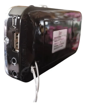 Radio Bolsillo Digital Recargable Am Fm Usb Mp3 Sonido Hi Fi