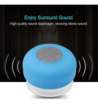 Parlante Bluetooth Para Ducha Resistente Al Agua Altavoz Surtido