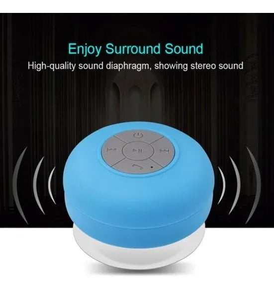 Parlante Bluetooth Para Ducha Resistente Al Agua Altavoz Surtido