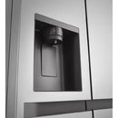 Nevecón Lg Side By Side Capacidad 638 Litros Silver Plateado