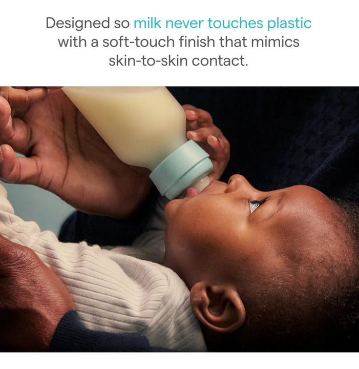 Munchkin Bond Biberones De Vidrio Recubierto De Silicona