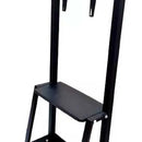 Soporte Base Tv Piso Pedestal Estante Reforzado 32 A75 Movi Color Negro