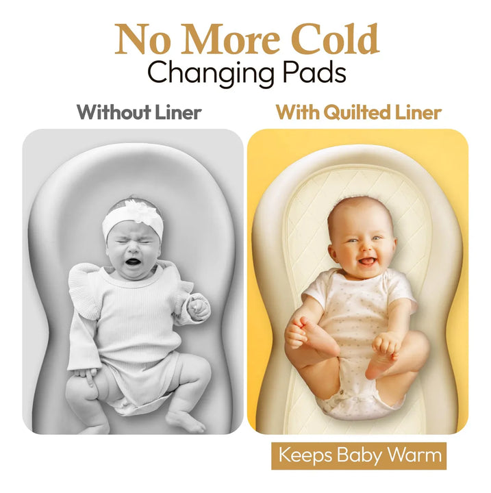 Forro De Cambiador Impermeable Y Fácil De Limpiar