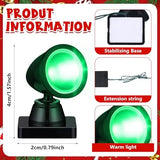 4 En 1 Accesorios Para Aldea Navideña Con Luces Led