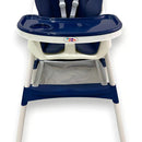Silla De Comer 3 En 1 Kidshop Cy006 Plegable Azul