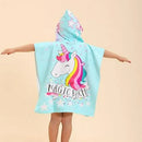 Toallas Con Capucha De Unicornio Para Niños 2-10 Años