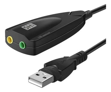 Tarjeta De Audio Usb Externa 7.1 Canales Sonido Y Micrófono
