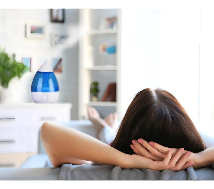 Humidificador Air Experts Umidificador Azul 2 Litros Difusor Aromático