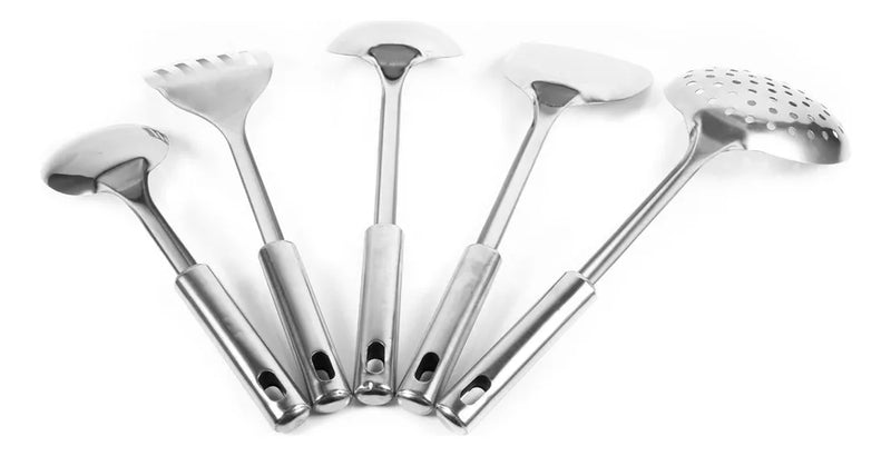 Juego De Utensilios De Cocina Multifuncionales De Acero Inox