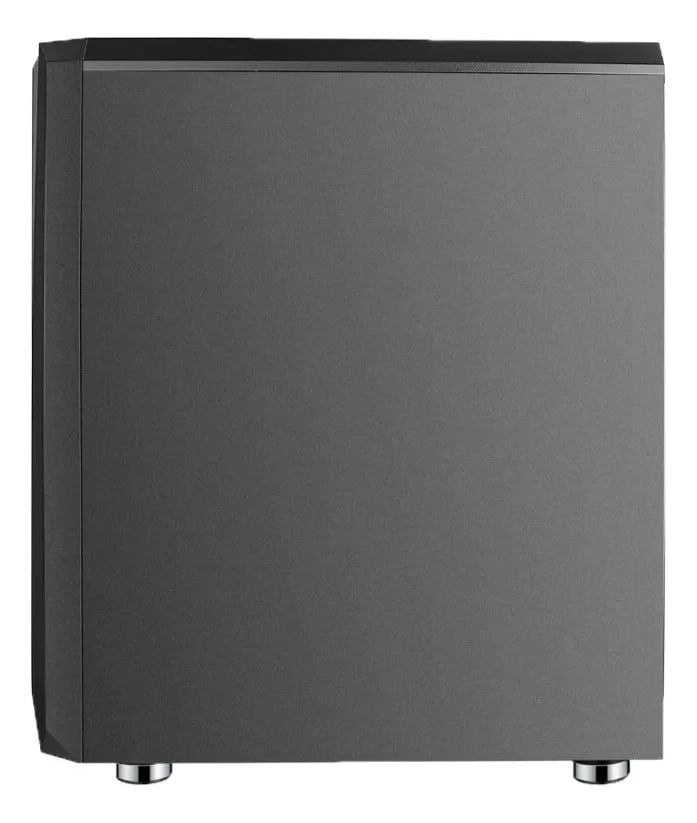 Chasis Caja Atx Gamer Iceberg Crystal G11 + 4 Fans Argb Negro