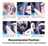 Hypersonic Pomo Giratorio Para Volante De Automvil, Universa